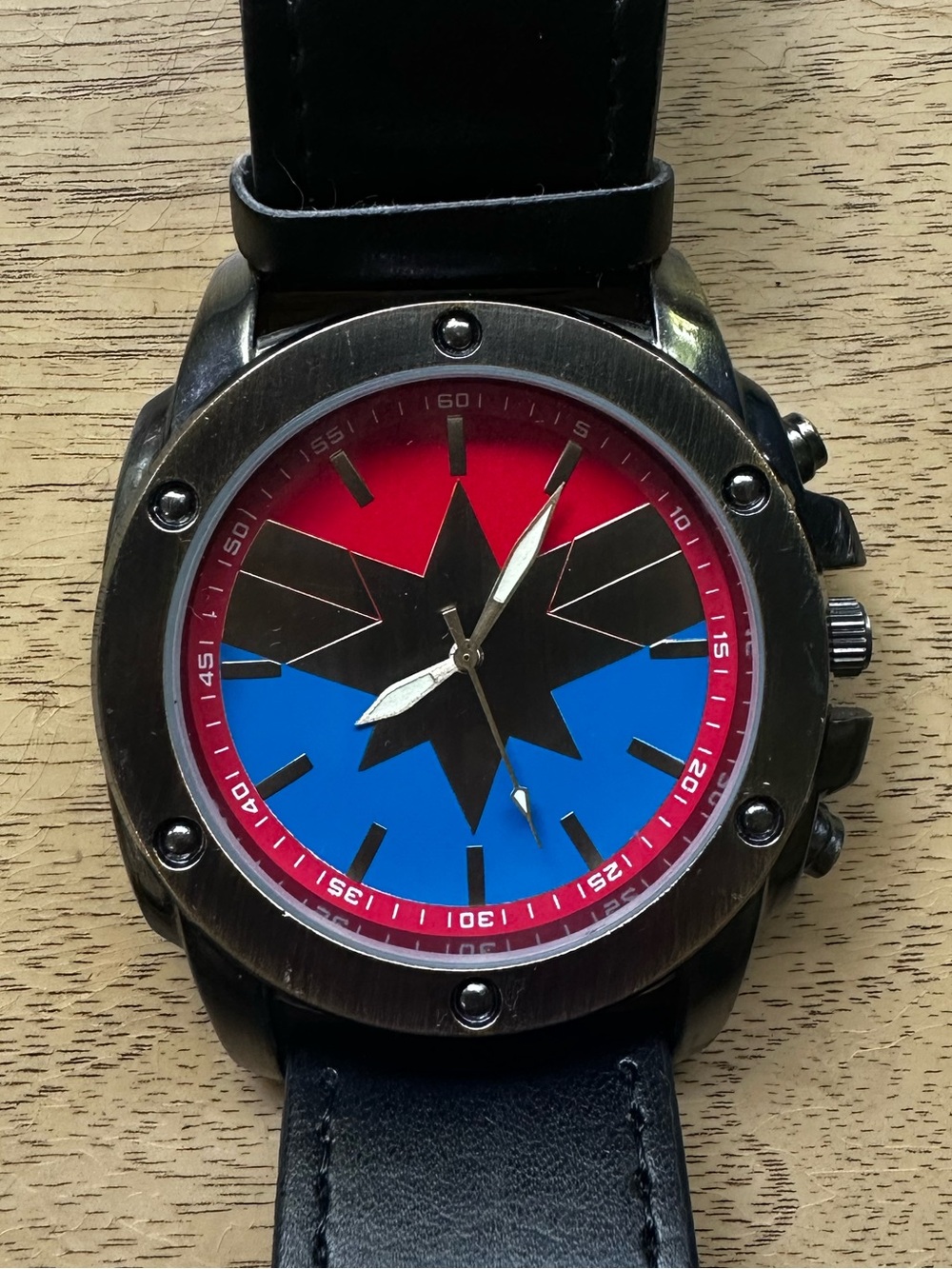 Comics Captain Marvel Sports Dress Watch Unisex